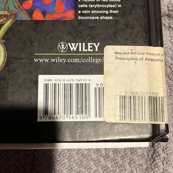 A&P principles of anatomy and physiology textbook - Picture 9 of 9